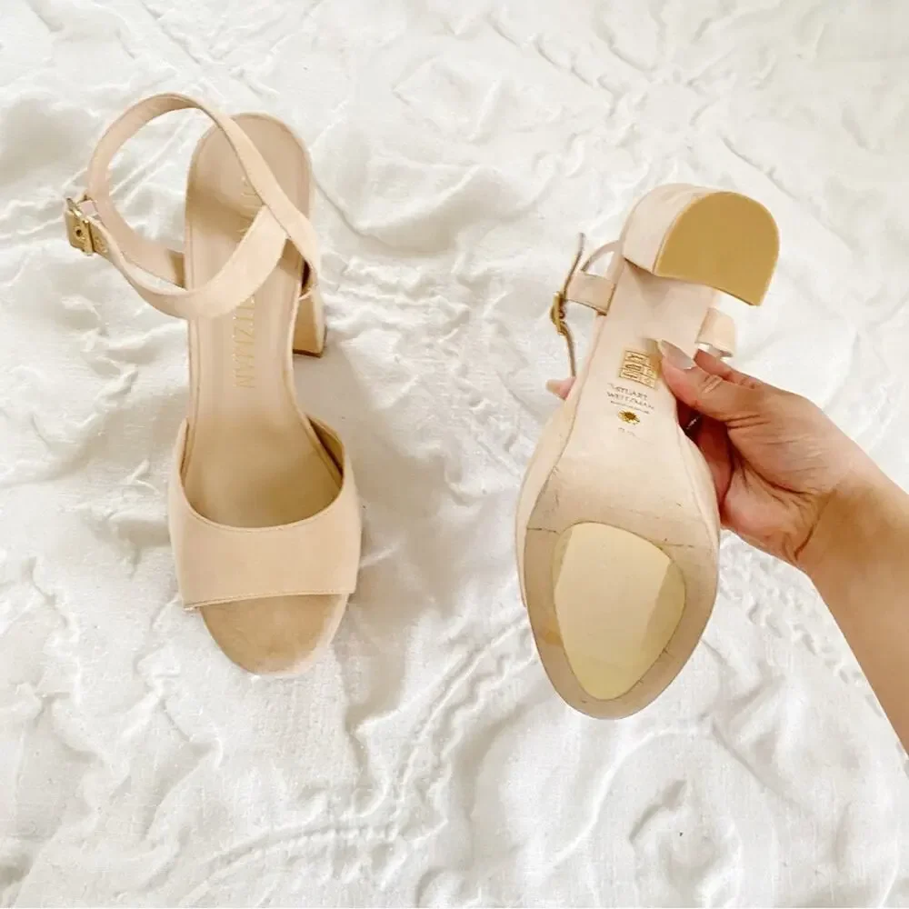 Stuart Weitzman Ryder Platform Sandal Size 9.5